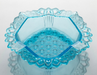 Light Blue Glass Bowl (Daisy and Button)