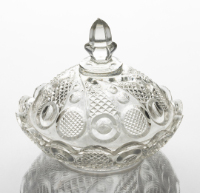 Glass Butter Dish (Horn of Plenty)