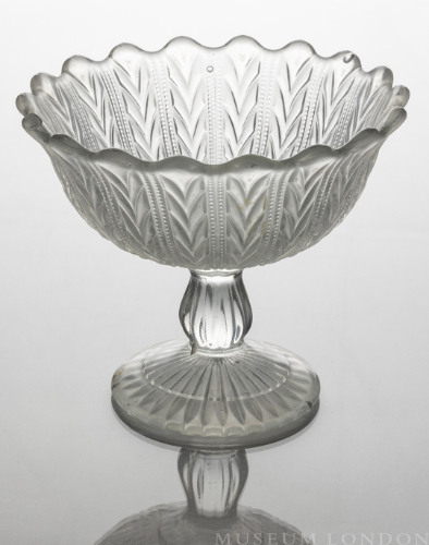 High Pedestal Glass Compote