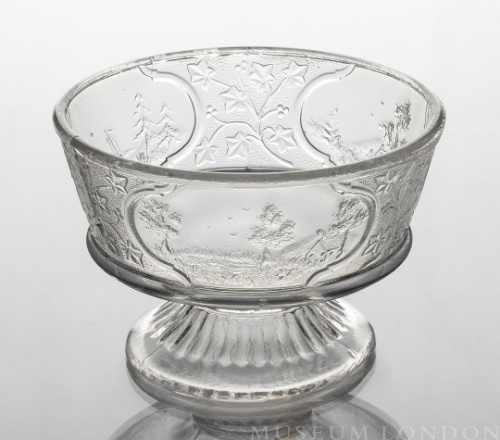 Footed Glass Nappy (Canadian)