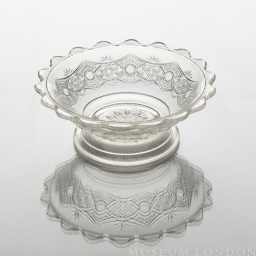 Glass Nappy (Chain and Star)