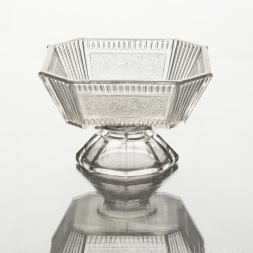 Glass Nappy (Pleat and Panel)