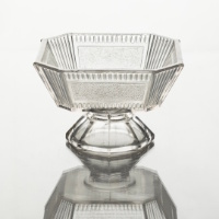 Glass Nappy (Pleat and Panel)