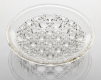 Glass Butter Dish (Nova Scotia Diamond)