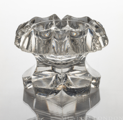 Glass Saltcellar (Lacy Salt)
