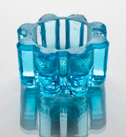 Blue Glass Saltcellar (Buttress)