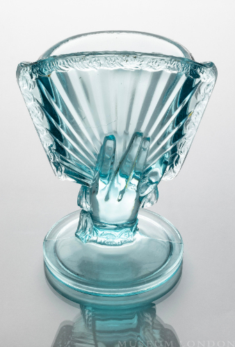 Light Blue Glass Vase