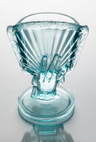 Light Blue Glass Vase