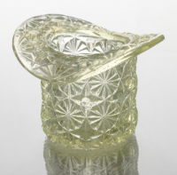 Glass Toothpick Holder (Daisy and Star)
