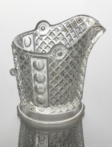 Glass Toothpick Holder (Coal Bucket)