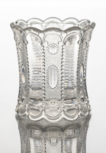Glass Sugar Bowl (Jewel and Dewdrop)