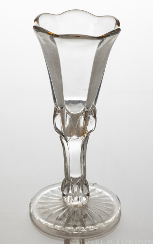 Glass Vase (Fluted Prisms)