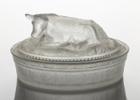 Glass Butter Dish (Cow)