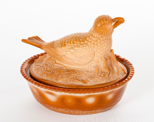 Robin Shaped Butter Dish