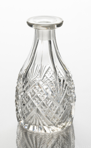 Glass Cruet (Block with Fringe)