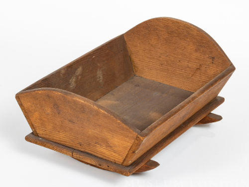 Wooden Doll Cradle