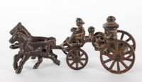 Cast Metal Fire Engine Toy