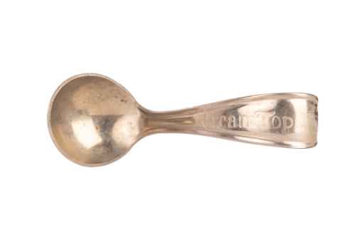 "Creamtop" Silver Cream Spoon