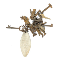 Tecumseh Hotel Key Ring and Keys
