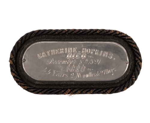 Funeral Plaque