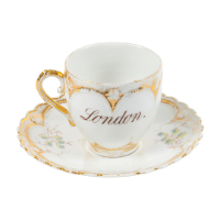Cup and Saucer, "London"