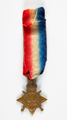 Pointed Star Medal and Ribbon