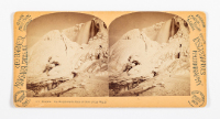 971 Niagara. Ice Mountains in front of Cave of the Winds