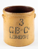 3 Gallon Butter Crock, G.B. & Co.