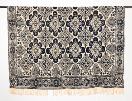 Woven Woolen Coverlet