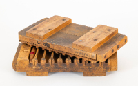 Two-Piece Wooden Cigar Mold