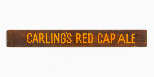 Carling Red Cap Ale Sign
