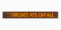 Carling Red Cap Ale Sign