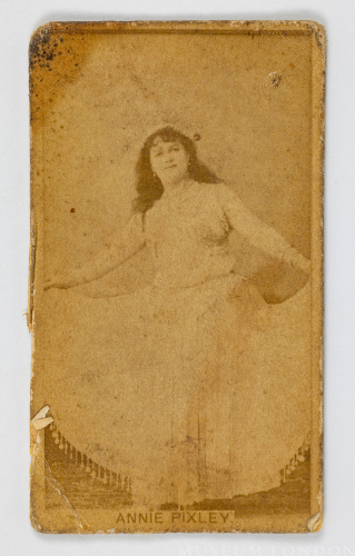 "Annie Pixley" Advertising card