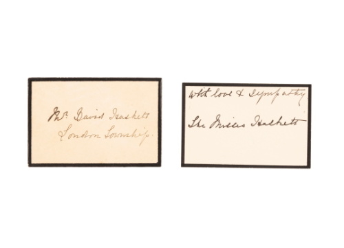 Mourning Card