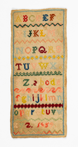 Multi-Coloured Alphabet Sampler