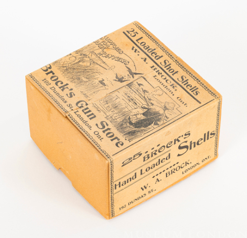 W. A. Brock, Brock's Gun Store, 25 Loaded Shot Shells