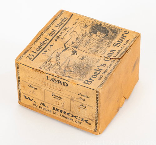 W. A. Brock, Brock's Gun Store, 25 Loaded Shot Shells
