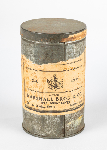 Marshall Bros & Co. Tea Canister