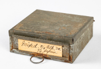 Square Tin Cox, Marshall Brothers Tea Co.