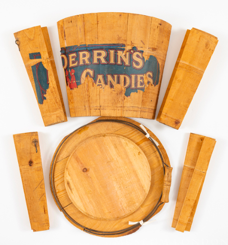 Wooden Candy Bucket