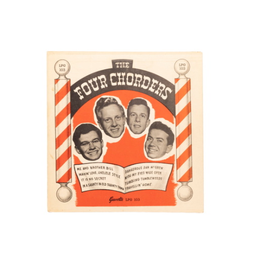 Four Chorders Phonograph Record and Sleeve
