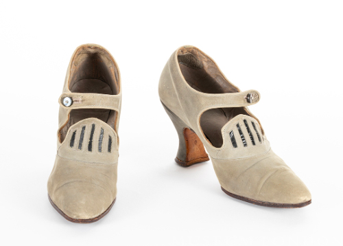 Button Strap Shoes