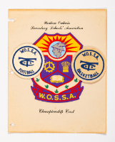 W.O.S.S.A. Championship Crest - Football & Basketball