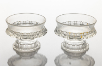 Clear Glass Fruit Dishes (2)