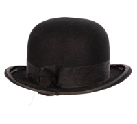 Black Bowler Hat