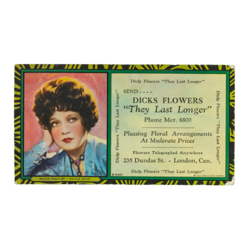 Dicks Flower's Blotter