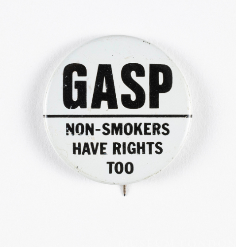 "G.A.S.P." Campaign Button