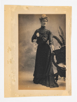 Photograph of Ina Matilda Bucke in a Mourning Dress