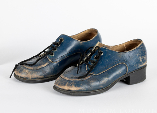 Pair of Blue Oxford Shoes