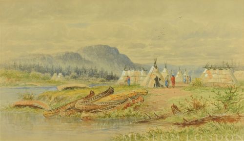 INDIAN ENCAMPMENT